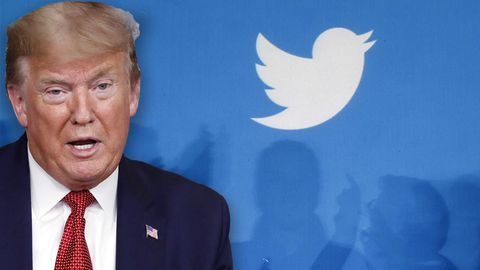 Ban di Trump, crollo in borsa per Twitter e Facebook