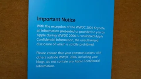Apple: niente blog al WWDC