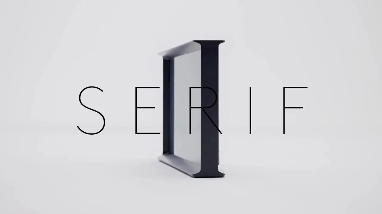 Samsung Serif TV di Ronan ed Erwan Bouroullec