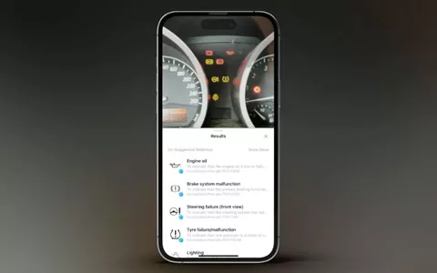 iOS 17 introduce miglioramenti a Visual Look Up per identificare i simboli dell'auto