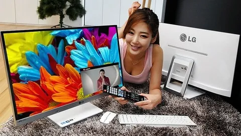 LG V720, all-in-one con display 3D da 27 pollici
