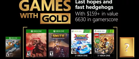 Microsoft svela i Games With Gold di giugno