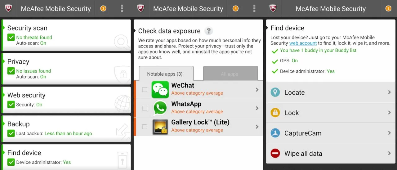 MWC 2014: McAfee Mobile Security per Android e iOS