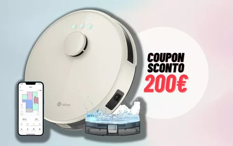 200€ DI SCONTO per il Robot Aspirapolvere: scopri il COUPON speciale!