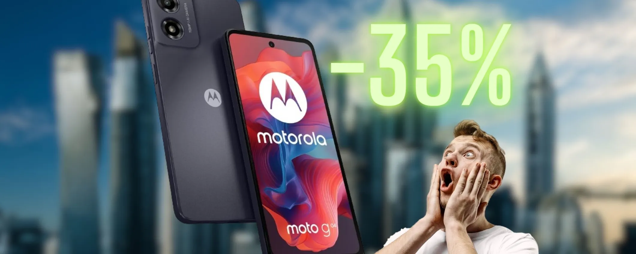 Motorola G04: l'entry level dell'azienda ad 84€ su Amazon, OFFERTISSIMA