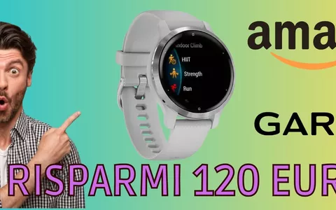 Garmin Venu 2S, lo smartwatch top con uno sconto gigantesco mai visto prima!