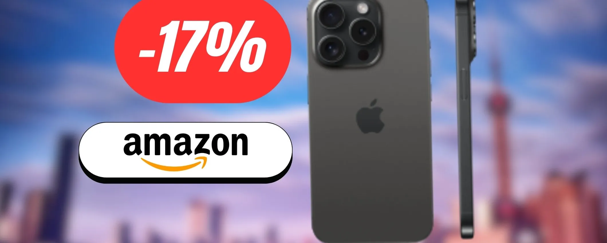 iPhone 15 è ancora un top di gamma: offerta su Amazon (-17%)