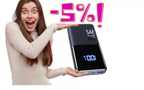 OFFERTA A TEMPO: Power bank con ricarica rapida, batteria scarica addio! -  Webnews