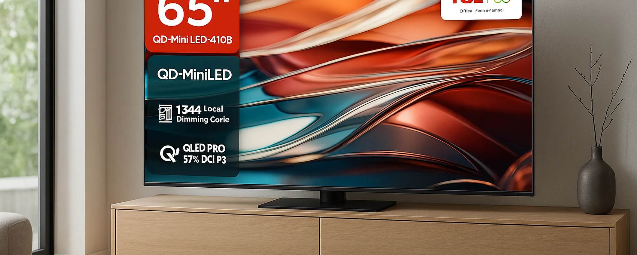 Vivi il cinema a casa tua con la smart TV TCL 65Q10B con tecnologia Mini LED e QLED Pro