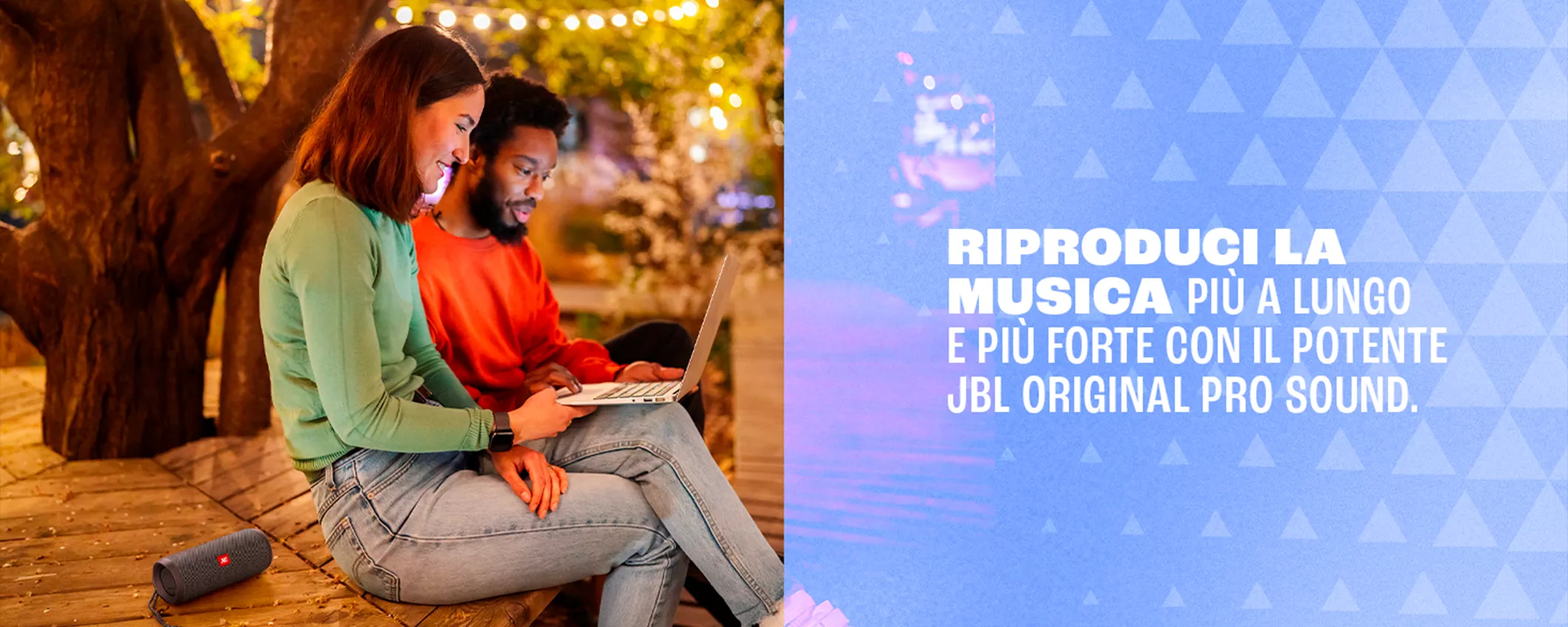 Trasforma la tua esperienza musicale con la cassa Bluetooth JBL Flip Essential 2