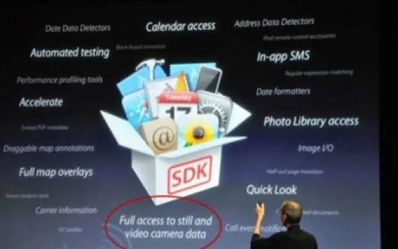 Registrare video 720p HD sarà possibile sugli iPhone 4ª generazione