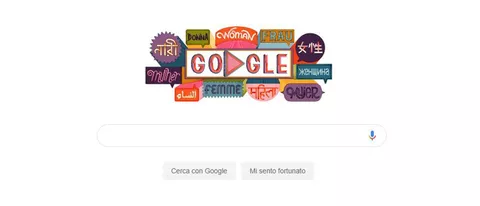 Google, un Doodle per la Festa della donna 2019