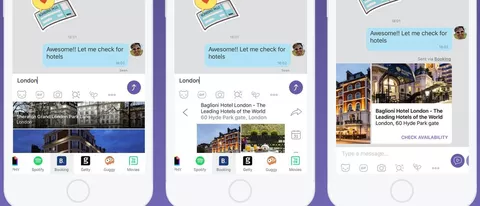 Viber Chat Extensions: YouTube, Spotify e Booking
