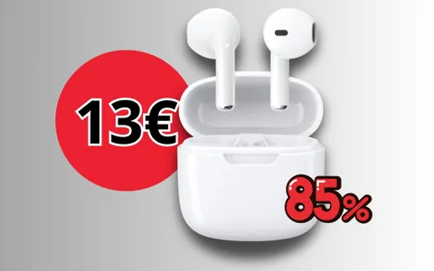 Cuffie Bluetooth a prezzo RIDICOLO: solo 13€ con il FOLLE 86% di sconto