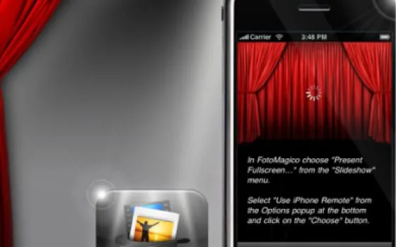 FotoMagico trasforma l'iPhone in un evoluto telecomando per presentazioni