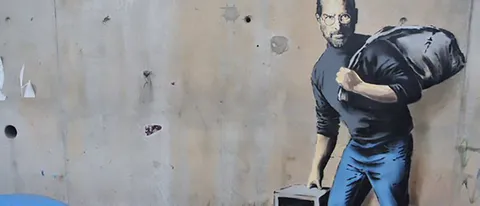 Banksy: anche Steve Jobs dalla Siria