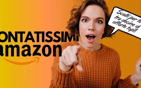 SCONTATISSIMI Amazon la VETRINA TECH con gli sconti migliori fino al 59%