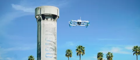 Amazon, il suo drone fa la sua consegna in America