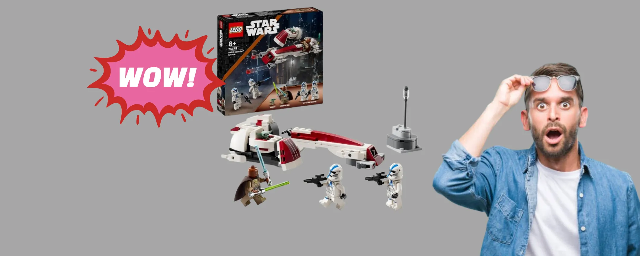Immergiti nella magia di Star Wars con questo set LEGO: lo porti a casa a soli 23€