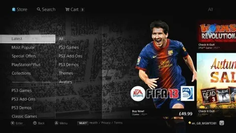 Ecco il nuovo PlayStation Store di Sony