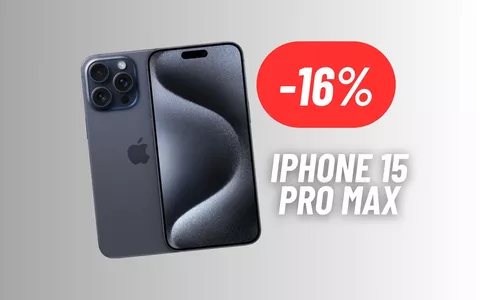 iPhone 15 Pro Max in titanio blu ad un prezzo SCONTATISSIMO