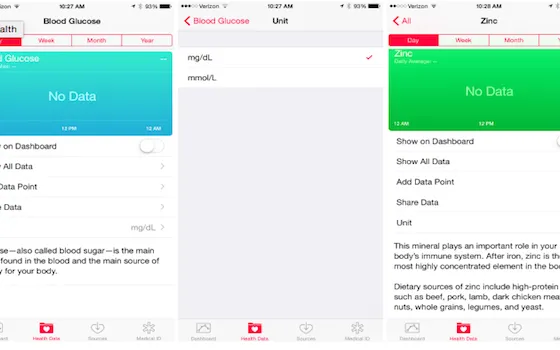 iOS 8.2, tornano i valori di glucosio nel sangue e nuove feature