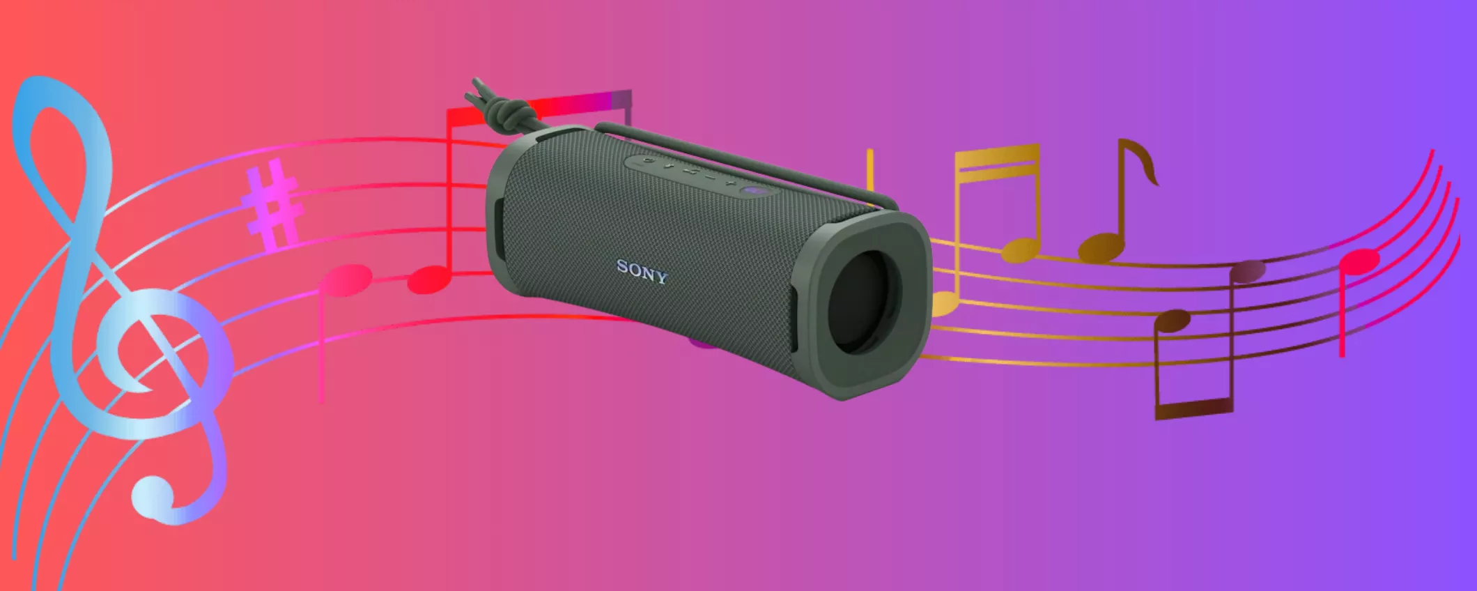 Porta la tua musica IN SPIAGGIA con lo Speaker wireless Sony in PROMO SPECIALE