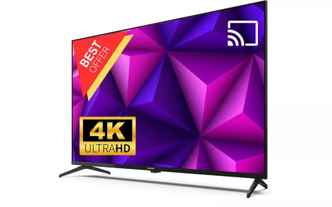 Smart TV 4K UHD Sharp: un GIOIELLO che oggi ti costa ancora meno!