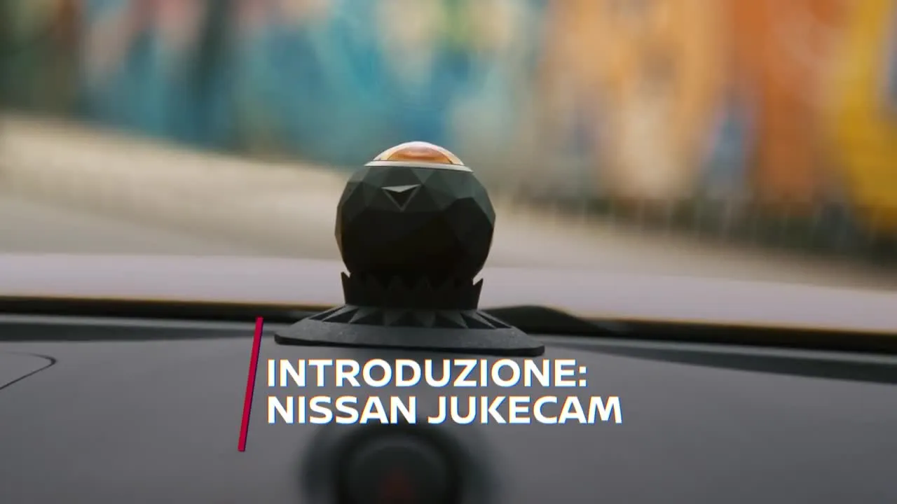 Nissan JukeCam: dashcam e action camera