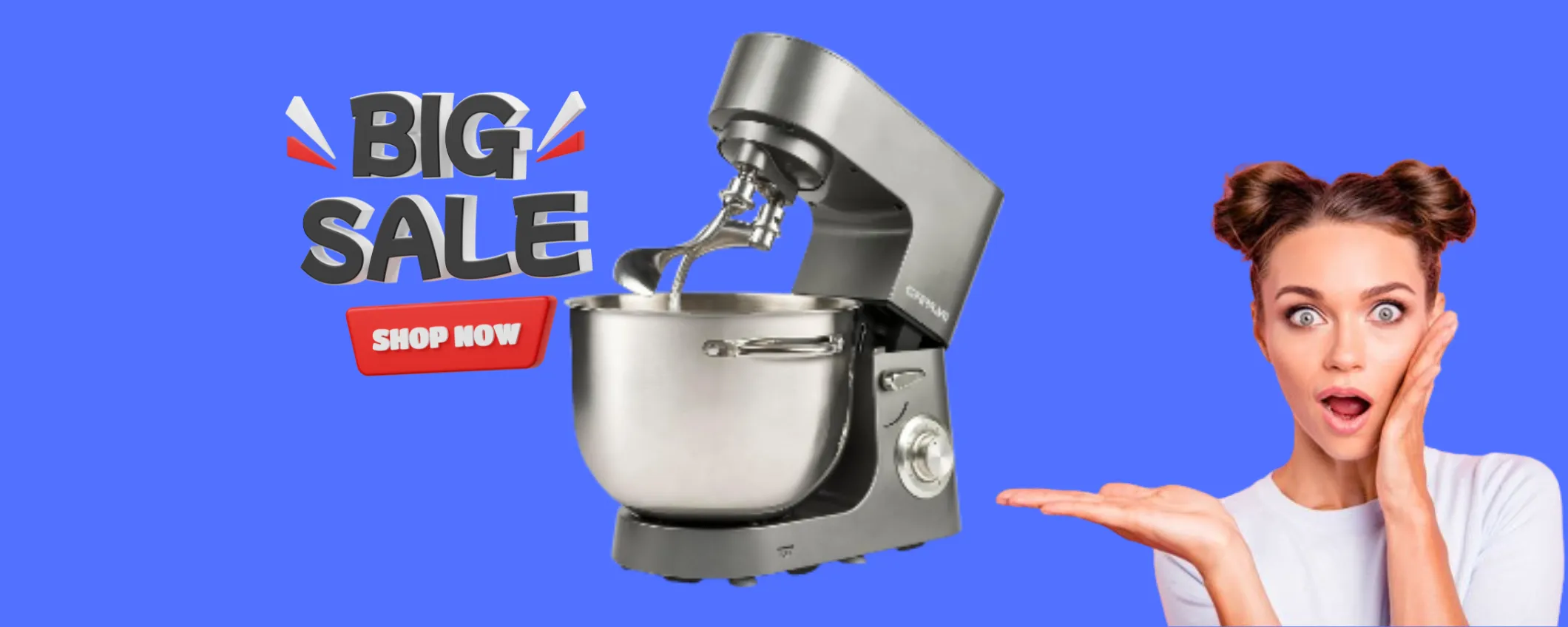 Impastatrice Planetaria con 8 velocità scontatissima al -32%: offerta bomba Amazon