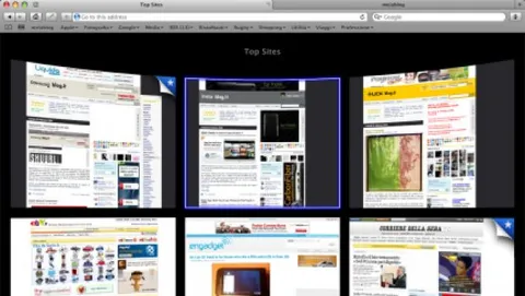 Safari 4: una galleria delle novità