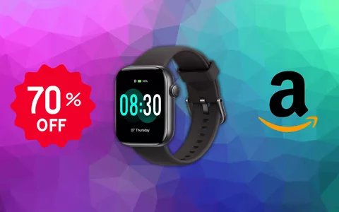 Smartwatch Multifunzione: PREZZO TOP con uno DOPPIO SCONTO