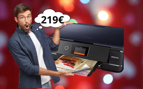 Stampa e scansiona foto, ma invia anche Fax: la Epson Photo XP-970 ORA a soli 219 euro!