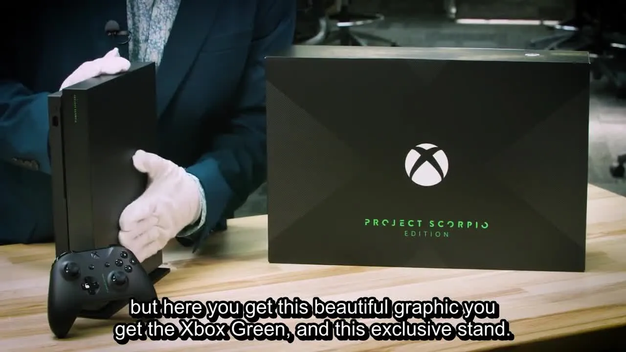 Xbox One X Project Scorpio Edition, l'unboxing