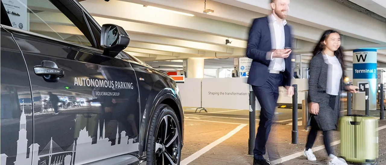 Volkswagen sperimenta il parcheggio autonomo