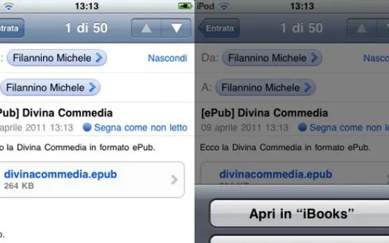 How-to: leggere file ePub tramite iBooks