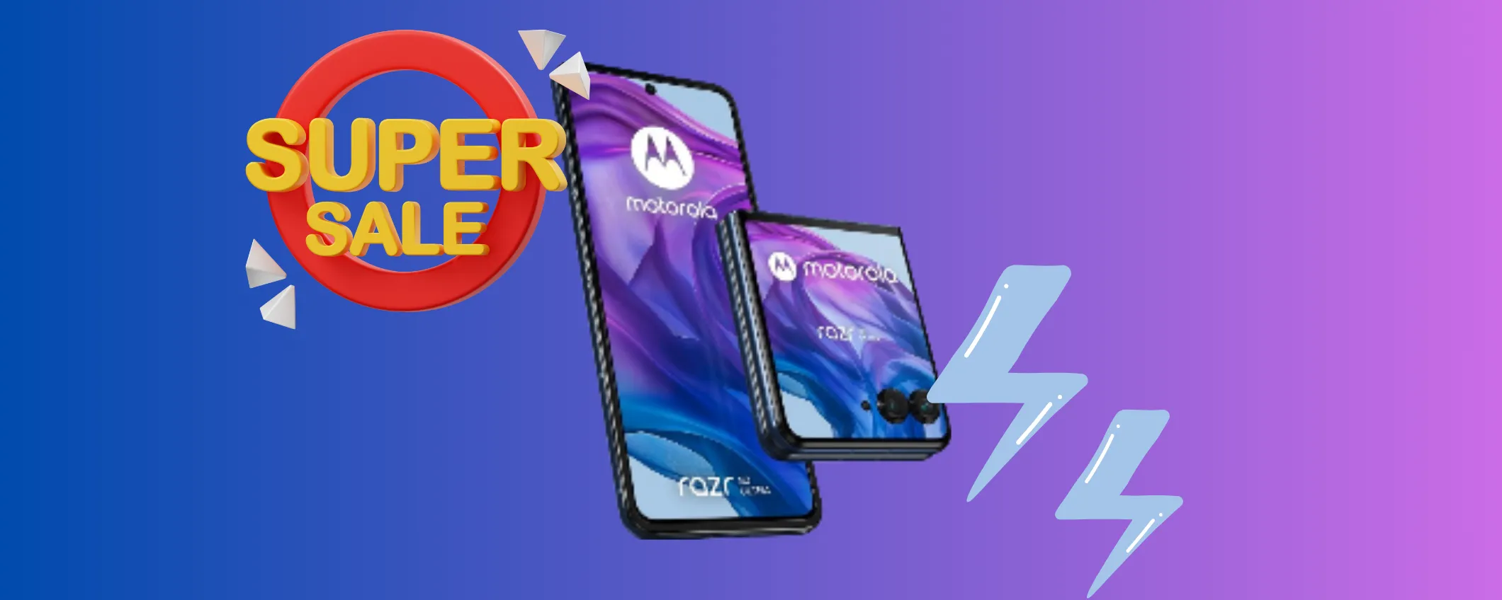 Motorola Razr 50 Ultra: lo smartphone pieghevole del momento scontato di 490€