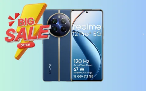 Realme 12 Pro+ con fotocamera da URLO e ricarica lampo in offerta mozzafiato