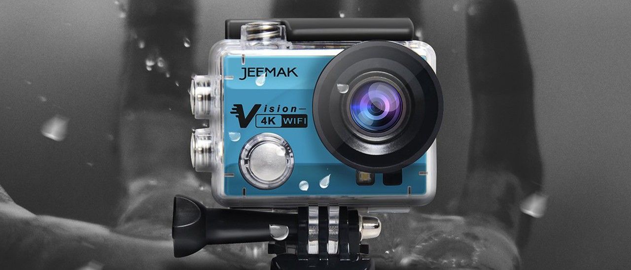 Jeemak 4K, action cam con WiFi in super offerta news