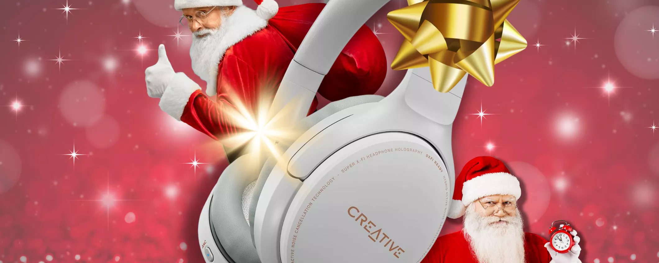 OFFERTE SUPER: Cuffie Creative crollano di prezzo per Natale!