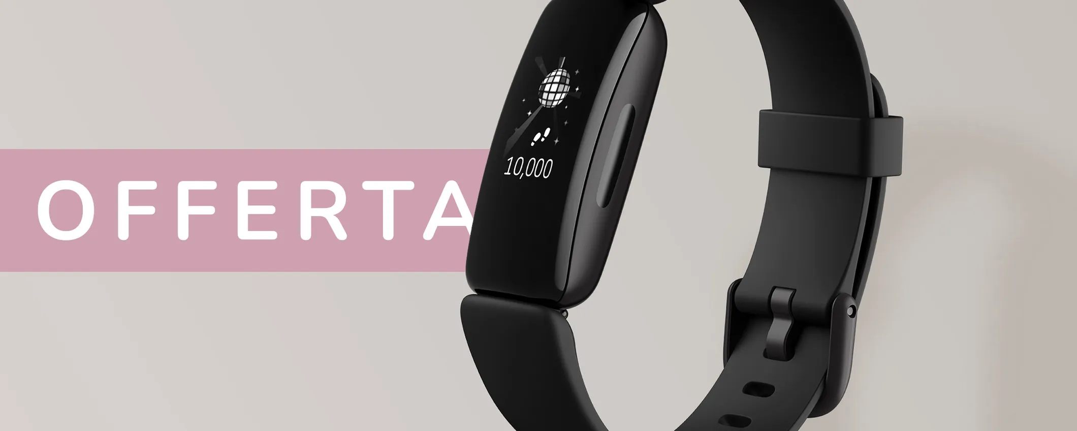 OFFERTA Fitbit: -64% per la sport band DEFINITIVA