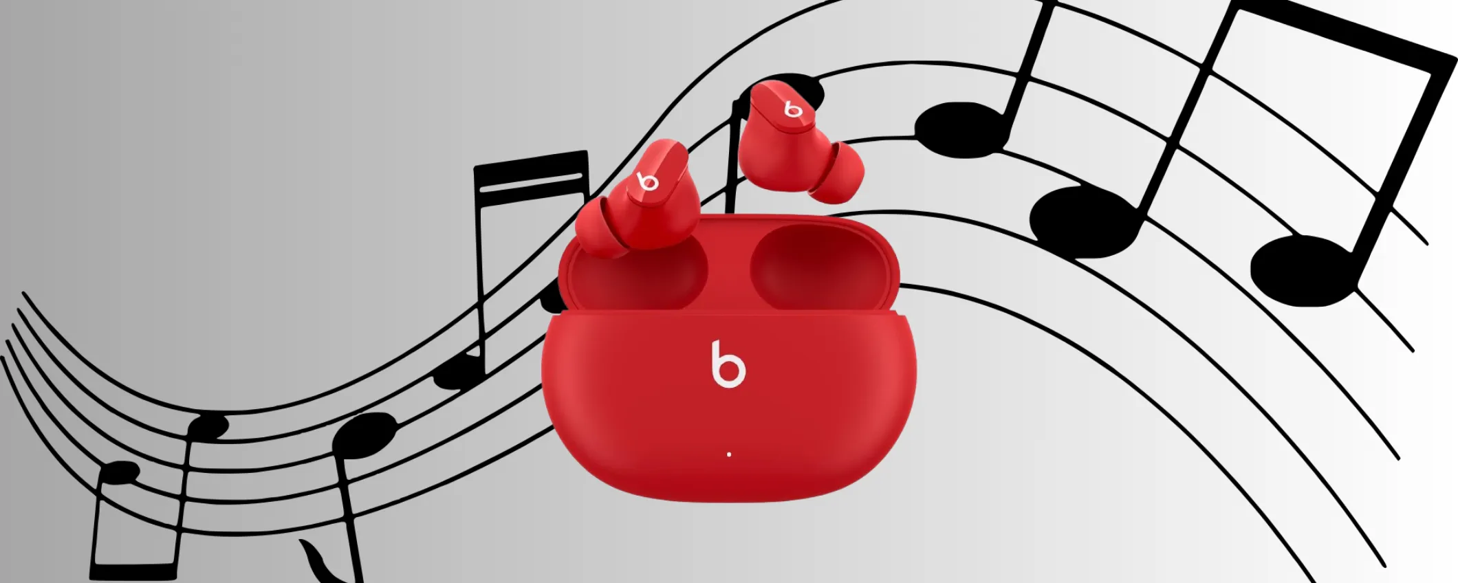 Cuffie Beats Studio Buds con audio spaziale a meno di metà prezzo (-55%)