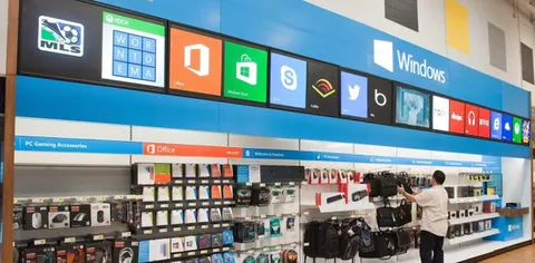 Microsoft annuncia 600 Windows Store con Best Buy