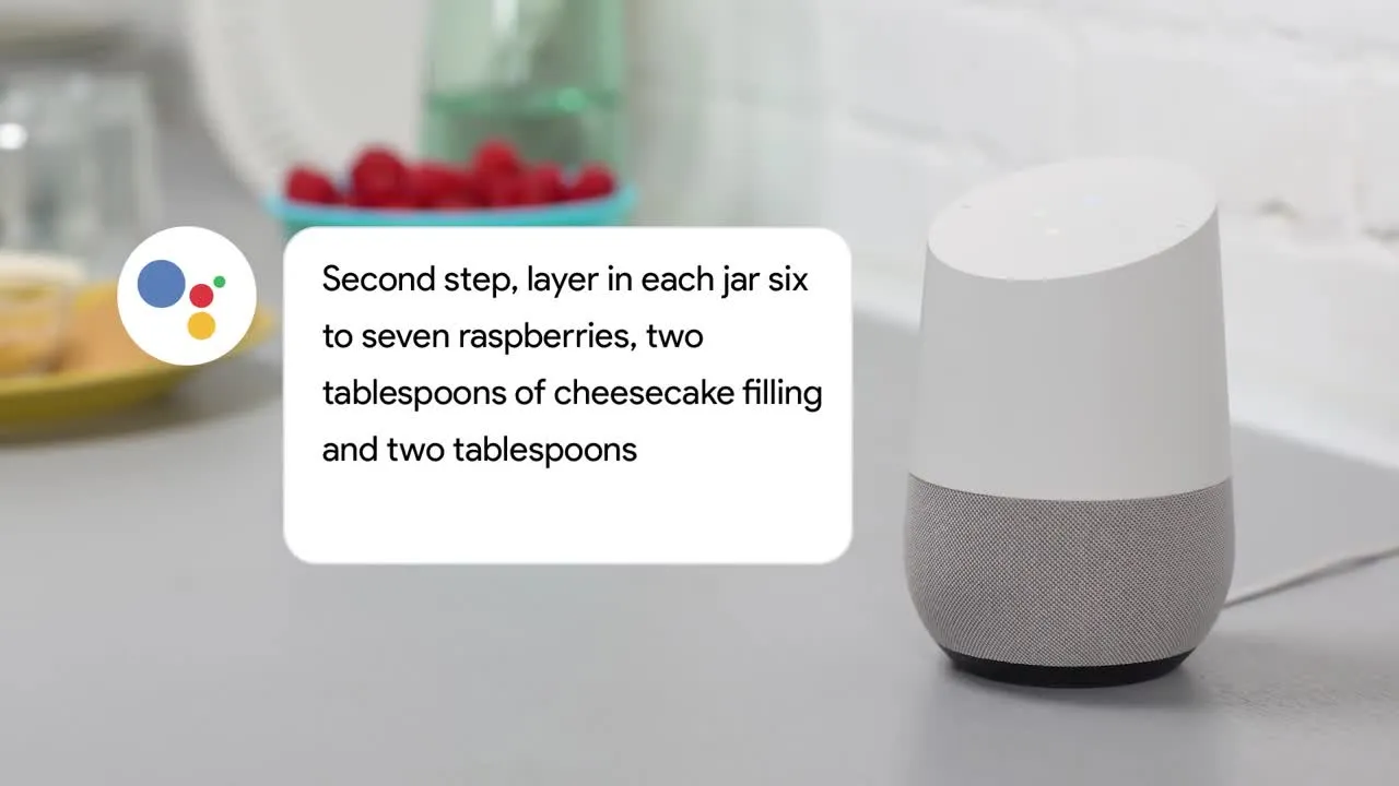 Cucinare con Google: lo speaker Home e le ricette