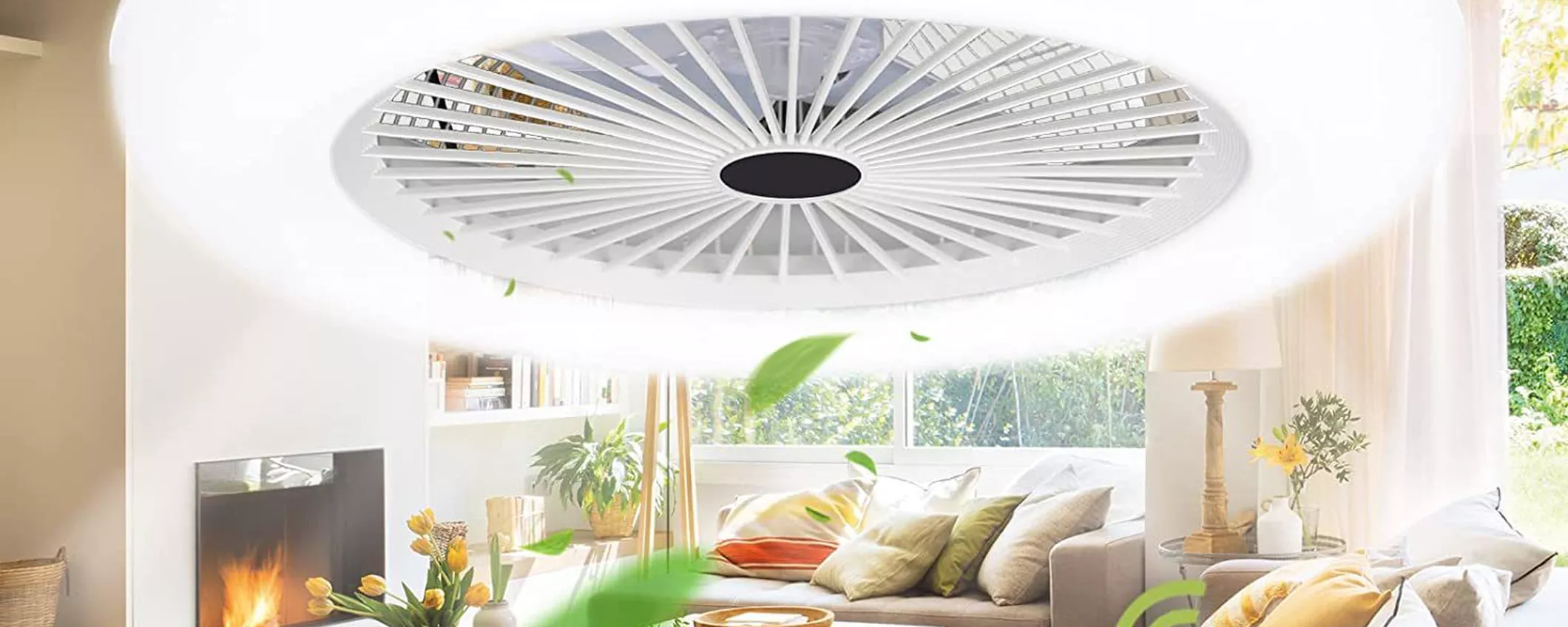 Il gadget dell'Estate: lampada LED ventilatore da soffitto, GENIALATA