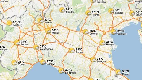 Google Maps introduce le condizioni meteo