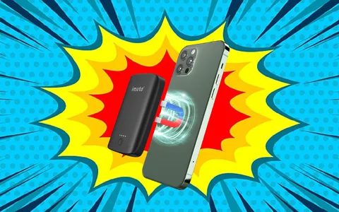 Mai più smartphone SCARICO con il Power Bank Magnetico a META' PREZZO