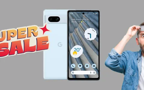 Google Pixel 7a scontatissimo al -41%: oggi lo paghi 210€ in meno