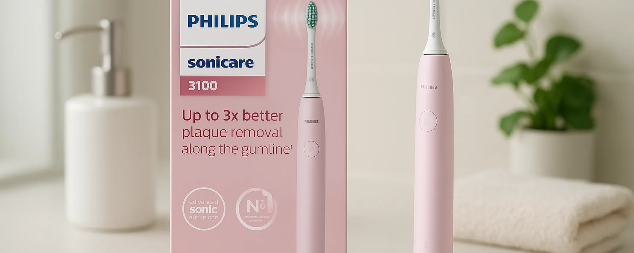 Philips Sonicare Serie 3100: igiene orale avanzata a metà prezzo solo per poco