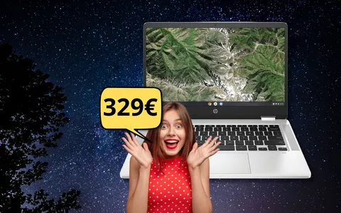 HP Chromebook, c'è il FUORI TUTTO Amazon: se ti sbrighi lo paghi solo 329 euro!